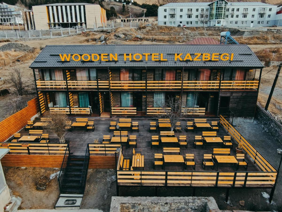 Wooden Hotel Kazbegi Eksteriør billede