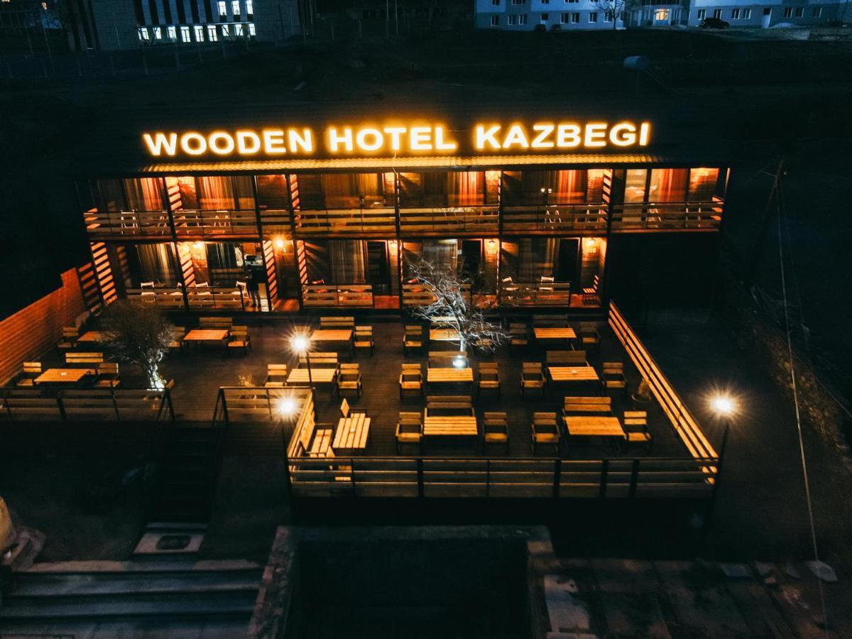 Wooden Hotel Kazbegi Eksteriør billede